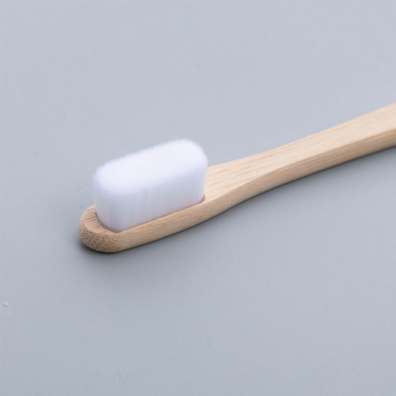 Bamboo handle ten thousand hair toothbrush