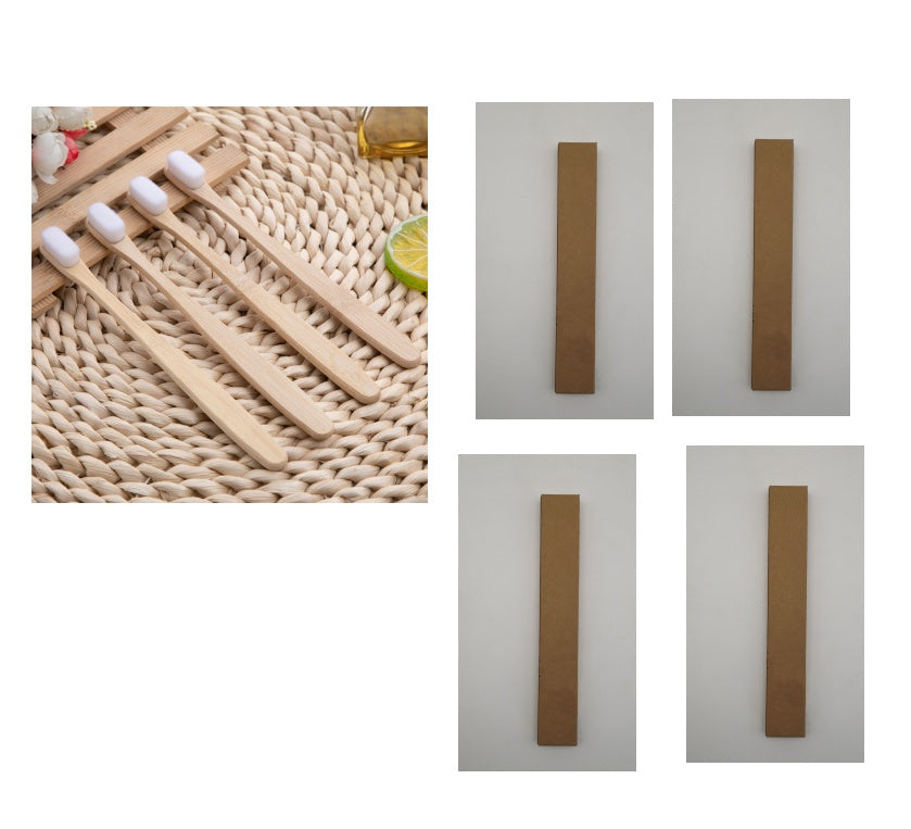 Bamboo handle ten thousand hair toothbrush