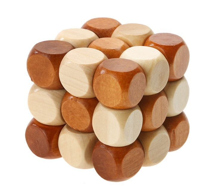 WOODEN ADULT CUBE TOY