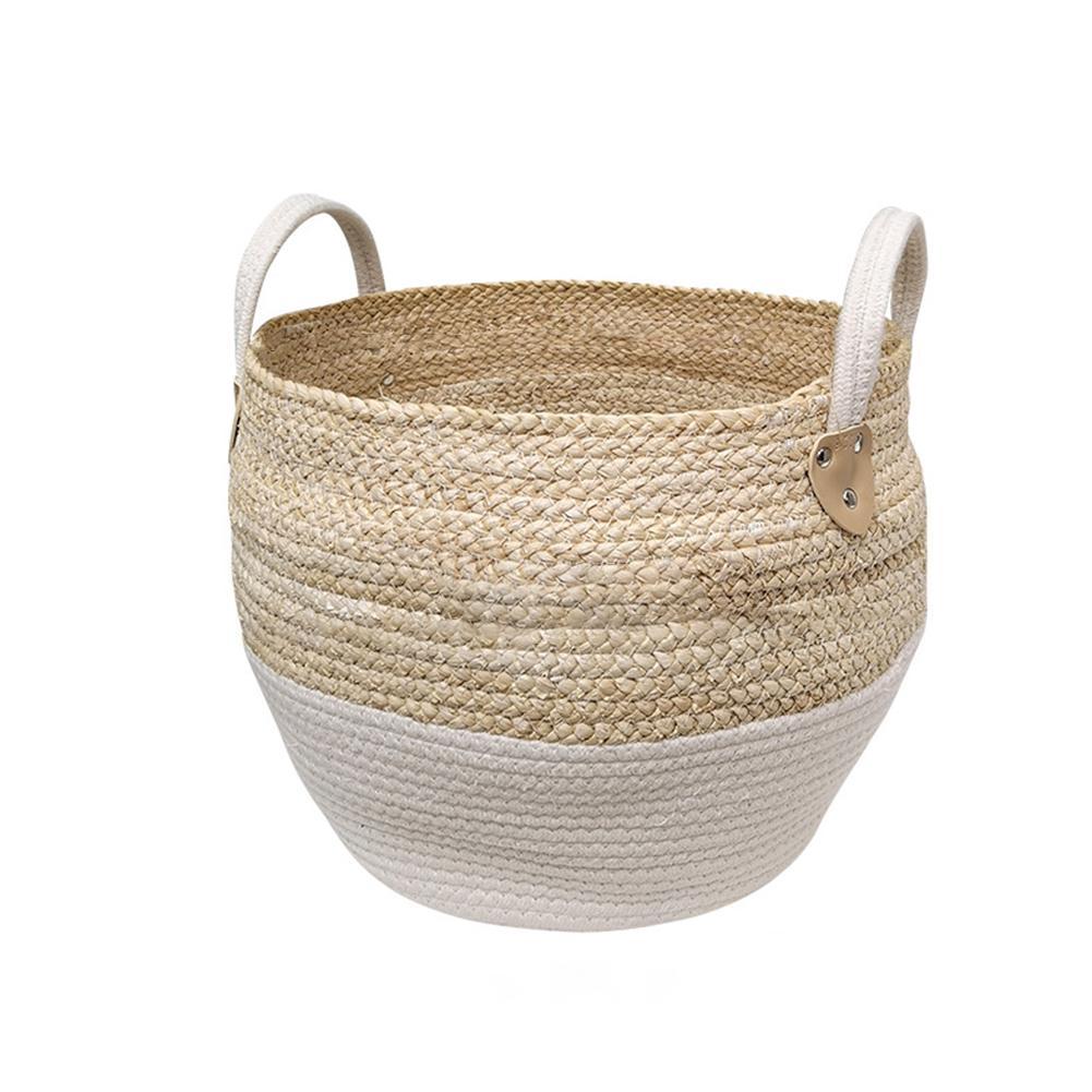 Straw storage basket