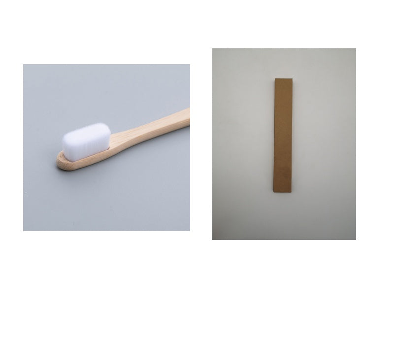 Bamboo handle ten thousand hair toothbrush