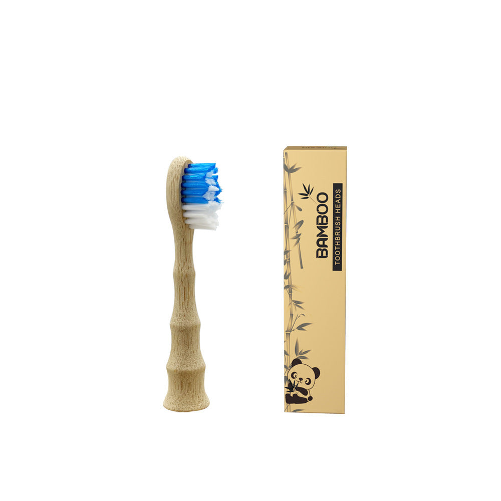 Biodegradable Organic Bamboo Electric Toothbrush Head