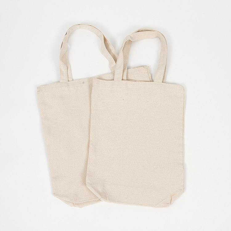 Cotton Blank Tote Canvas Bag Folding Shopping Bag