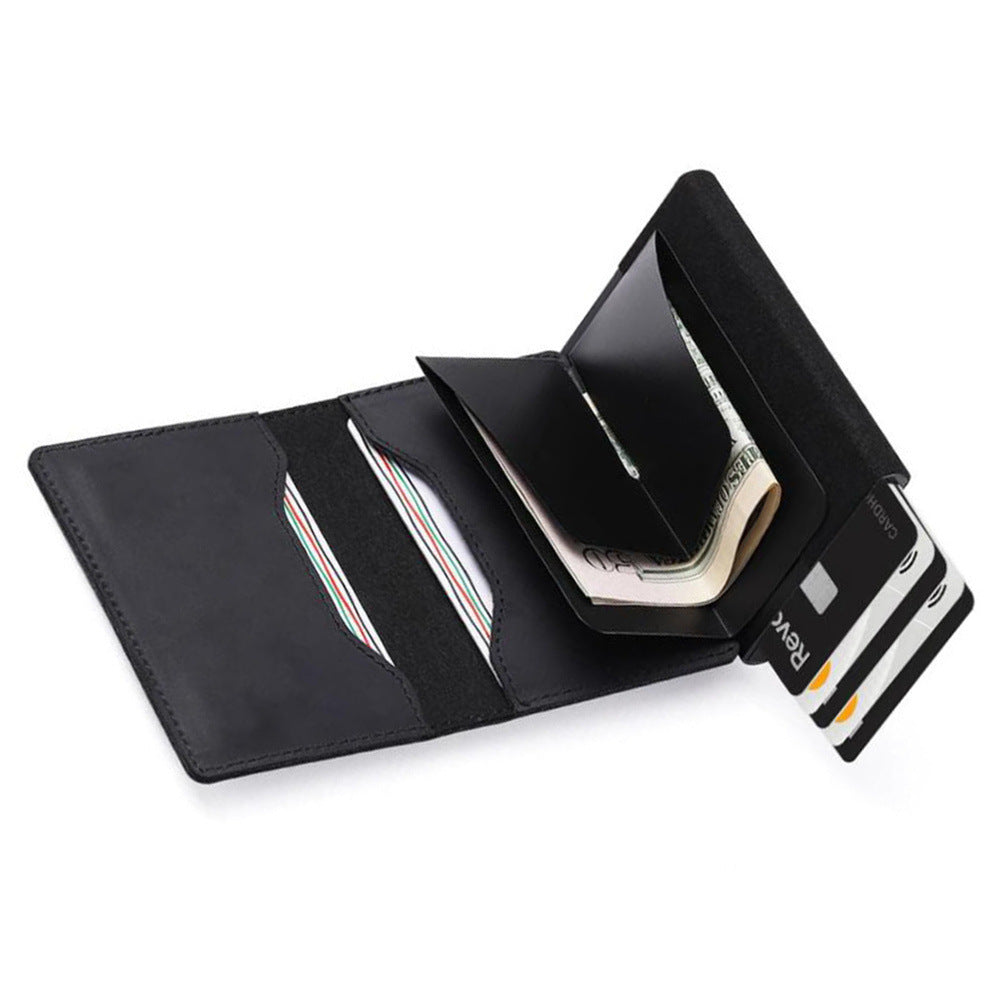 Multi-card Leather Wallets For Men And Women