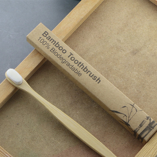 Flat Panel Ten Thousand Bamboo Toothbrush