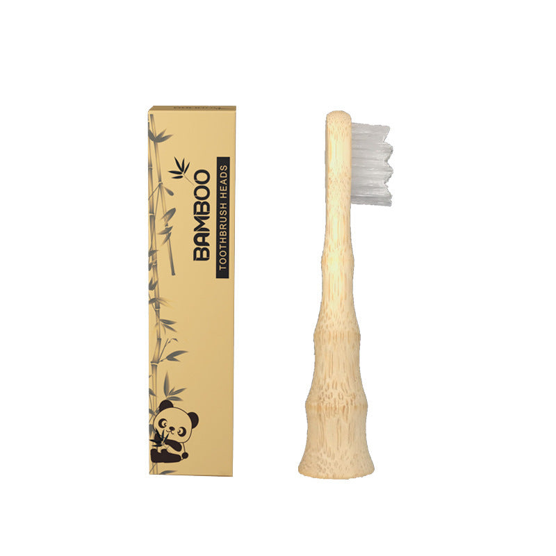 Biodegradable Organic Bamboo Electric Toothbrush Head