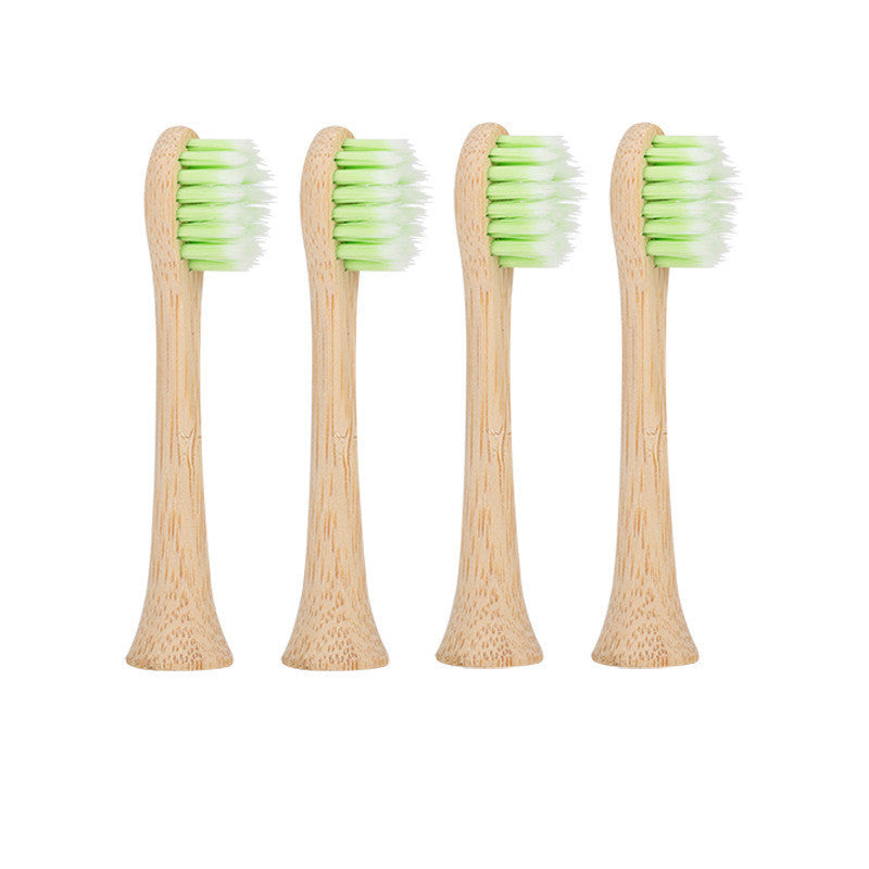 Biodegradable Organic Bamboo Electric Toothbrush Head